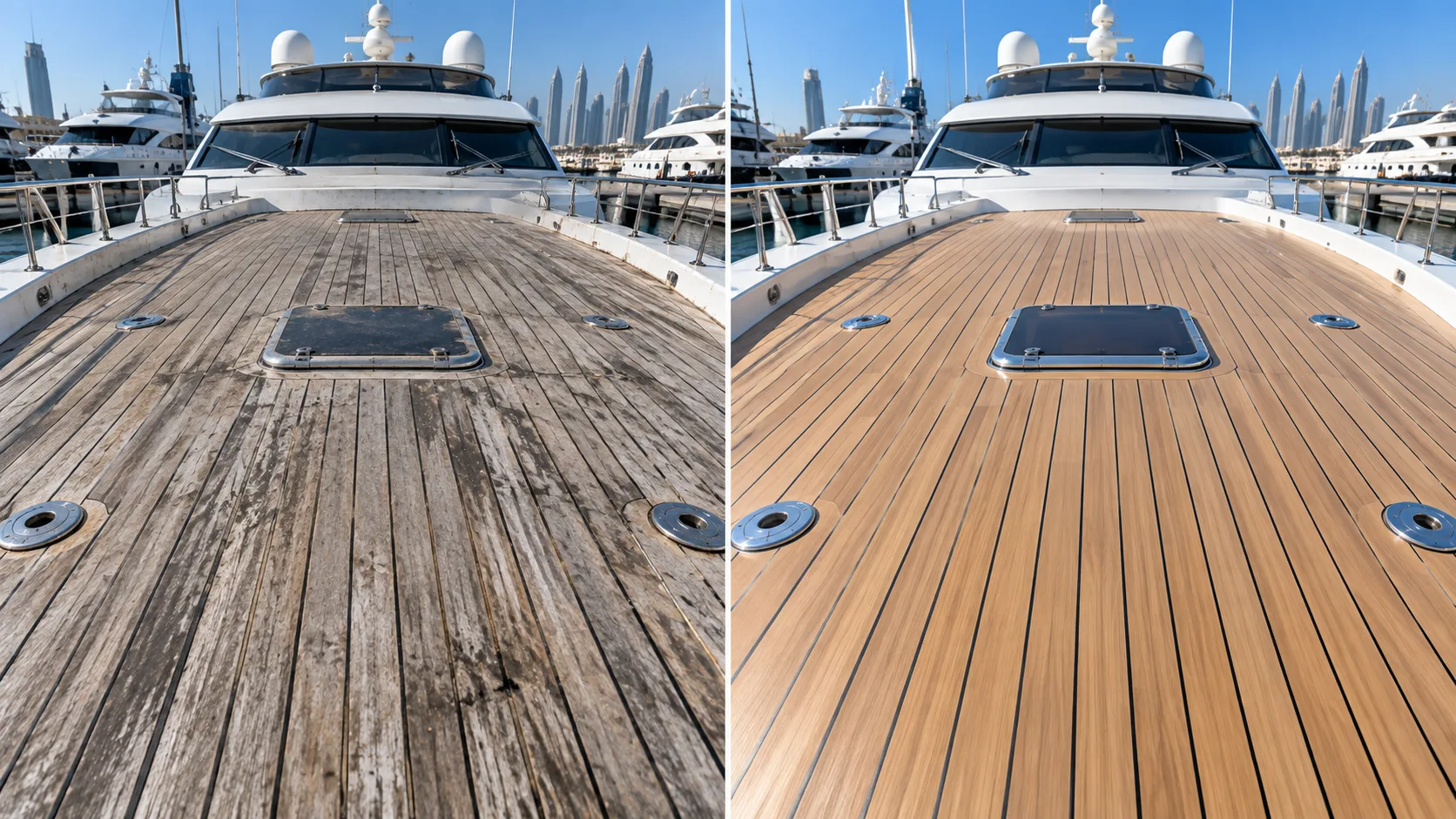 Deck Repair — Victory Marine work
