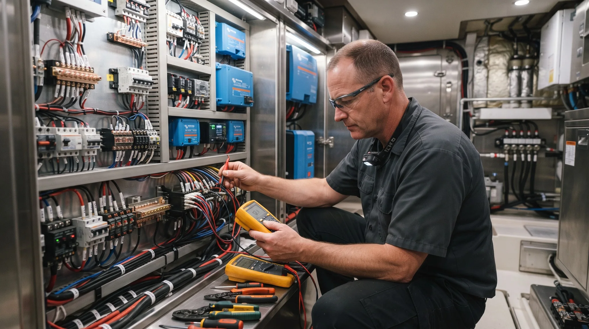 Electrical & Electronics — Victory Marine work