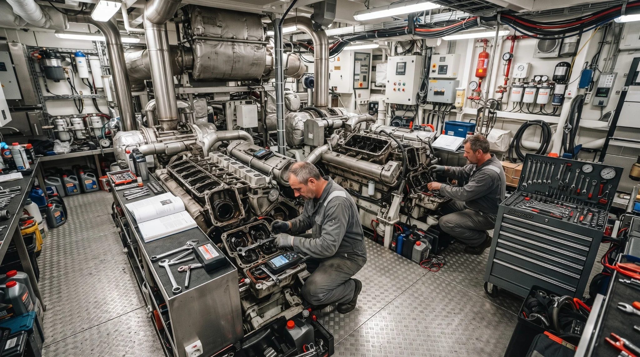 Mechanical Repairs — Victory Marine work