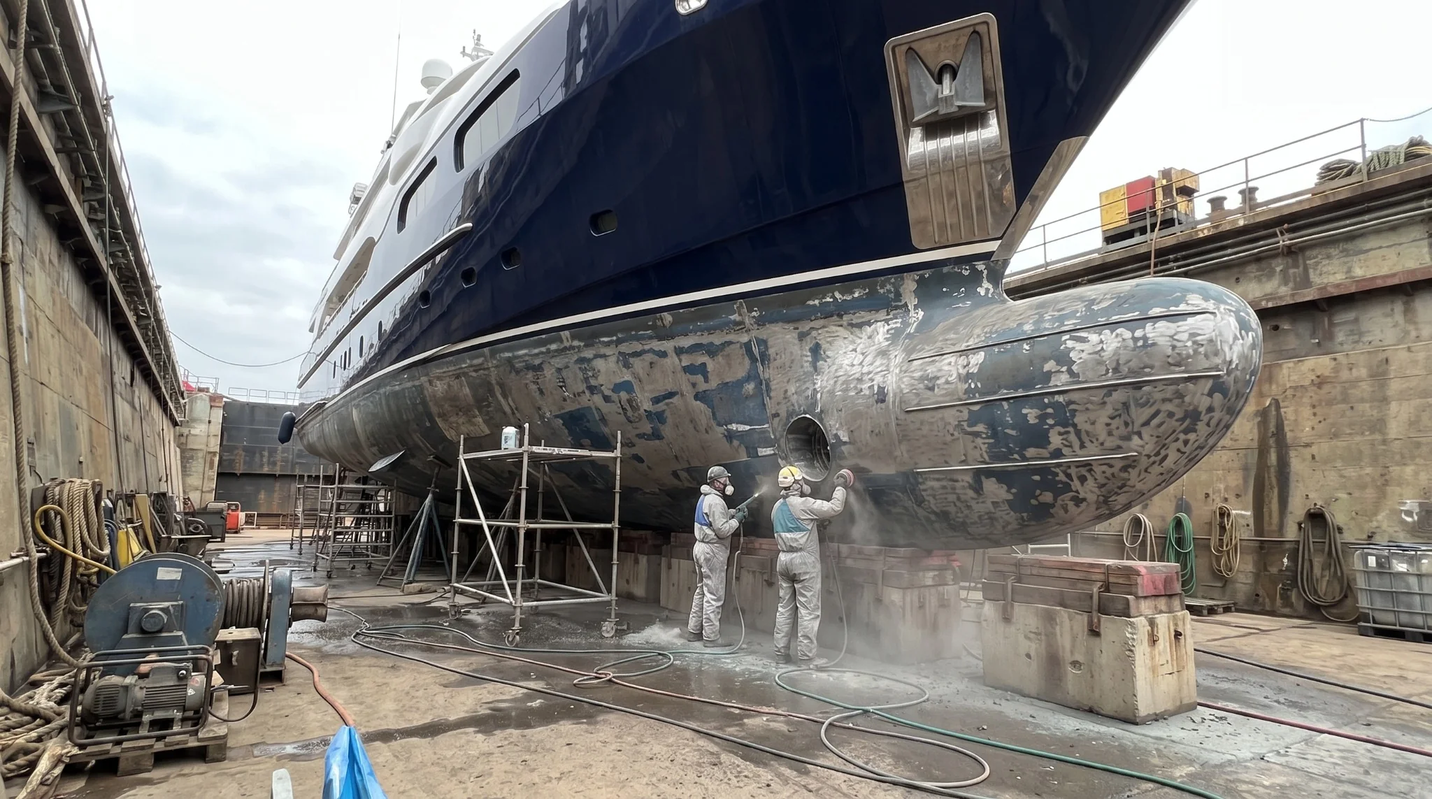 Hull Protection — Victory Marine work