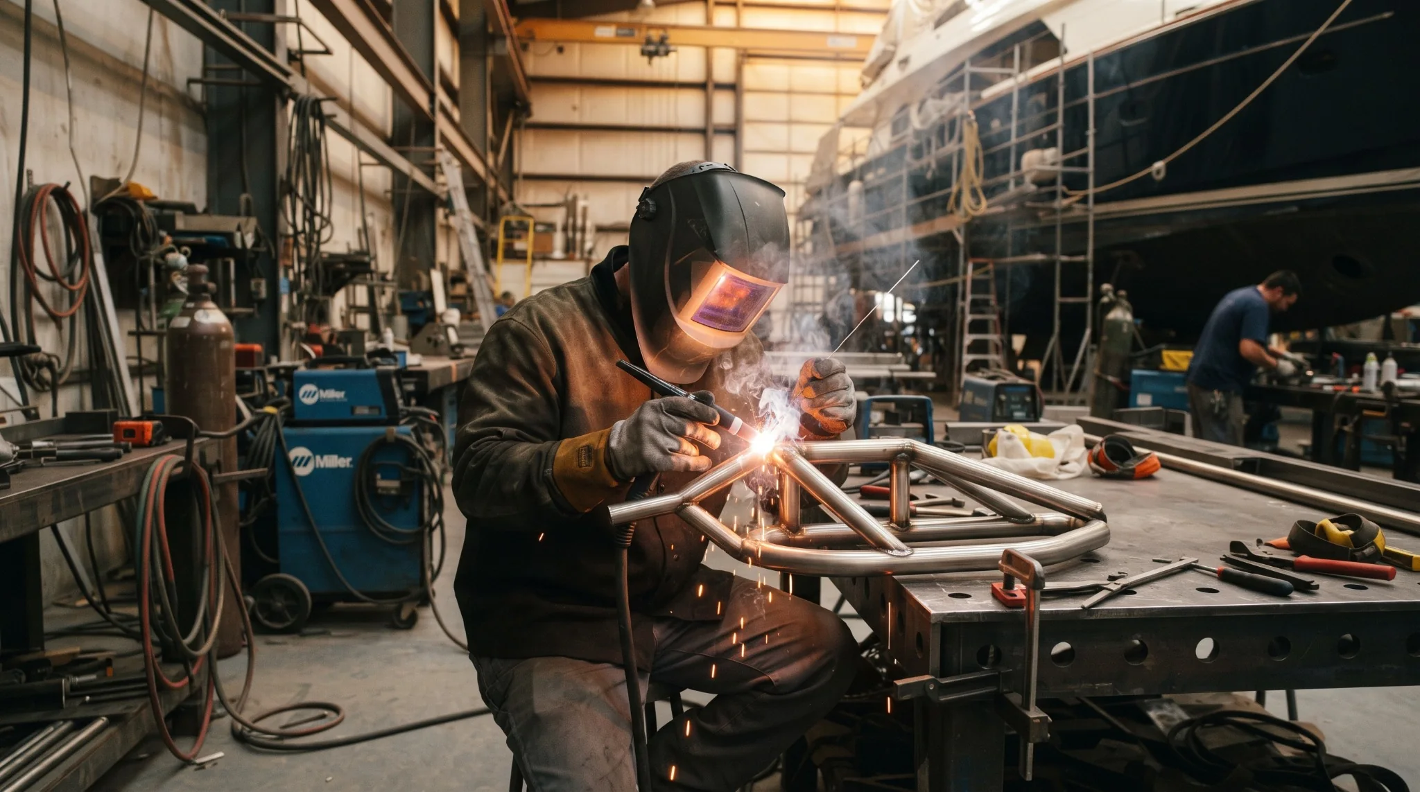 Fabrication & Welding — Victory Marine work